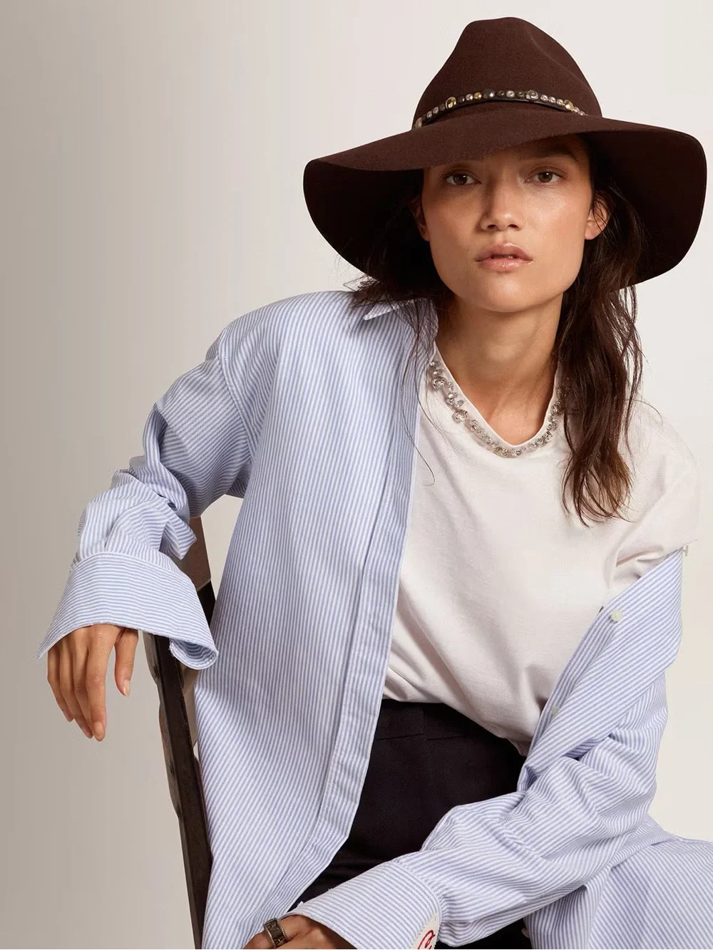 $450 NWT Golden Goose Deluxe Brand Fedora Size small Brand new with tags